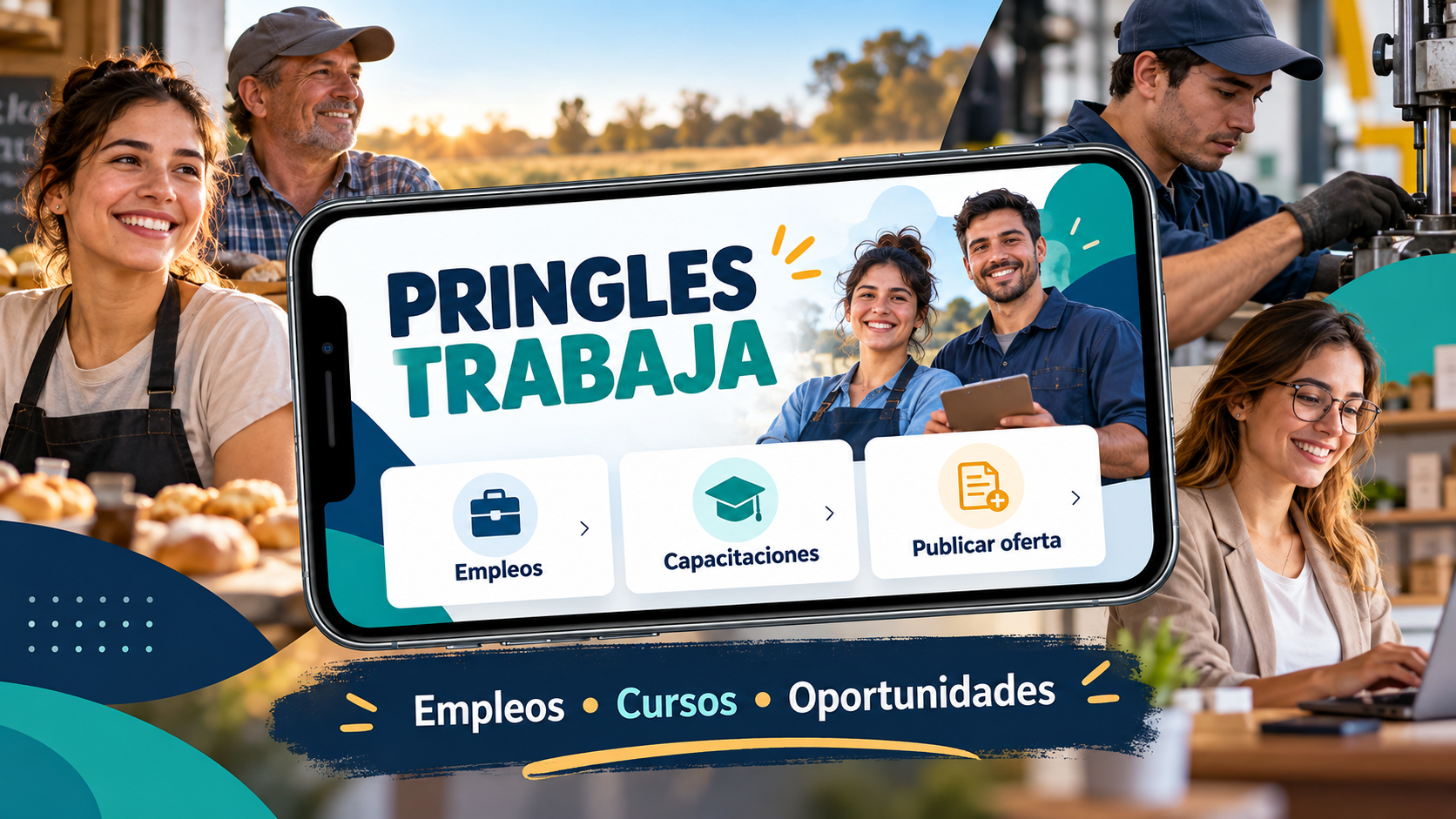 Nace Pringles Trabaja, un espacio para conectar oportunidades en nuestra ciudad